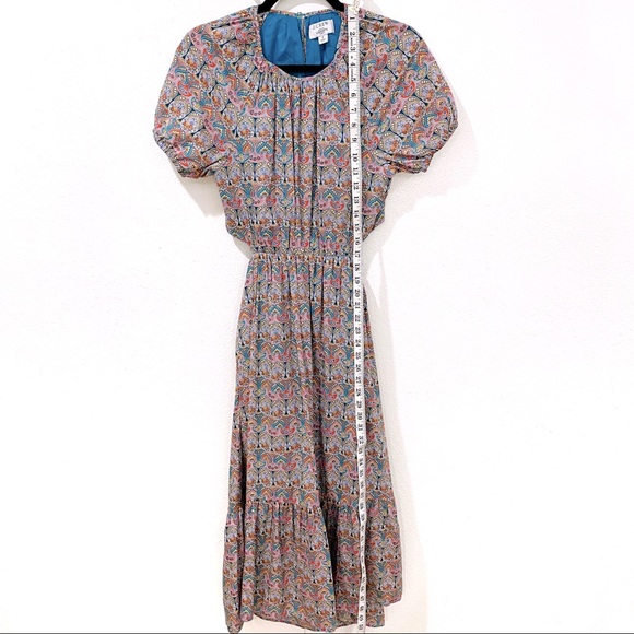 J Crew x Liberty Fabrics Side Cutout Dress / Giorgia Duke Print - Picture 5 of 14